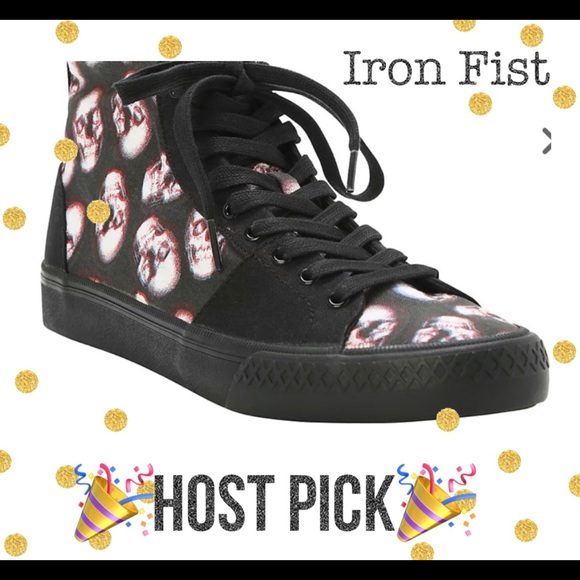 Iron Fist Other - 🎉HP🎉 Iron Fist Skull of Doom High-tops Size 8